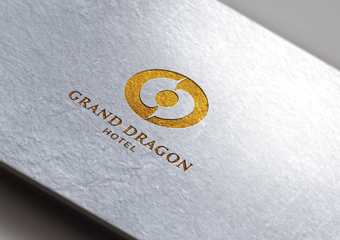 Grand Dragon Hotel - Thiết kế logo khách sạn Grand Dragon Hotel